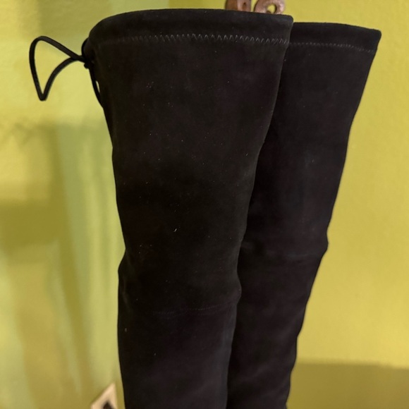 Stuart Weitzman Women's Black Over-the-Knee Boots - Picture 5 of 17
